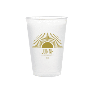 12oz Frosted Stadium Cups