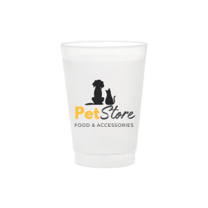 8oz Frosted Stadium Cups