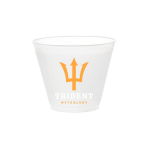 9 oz. Frosted Plastic Cup